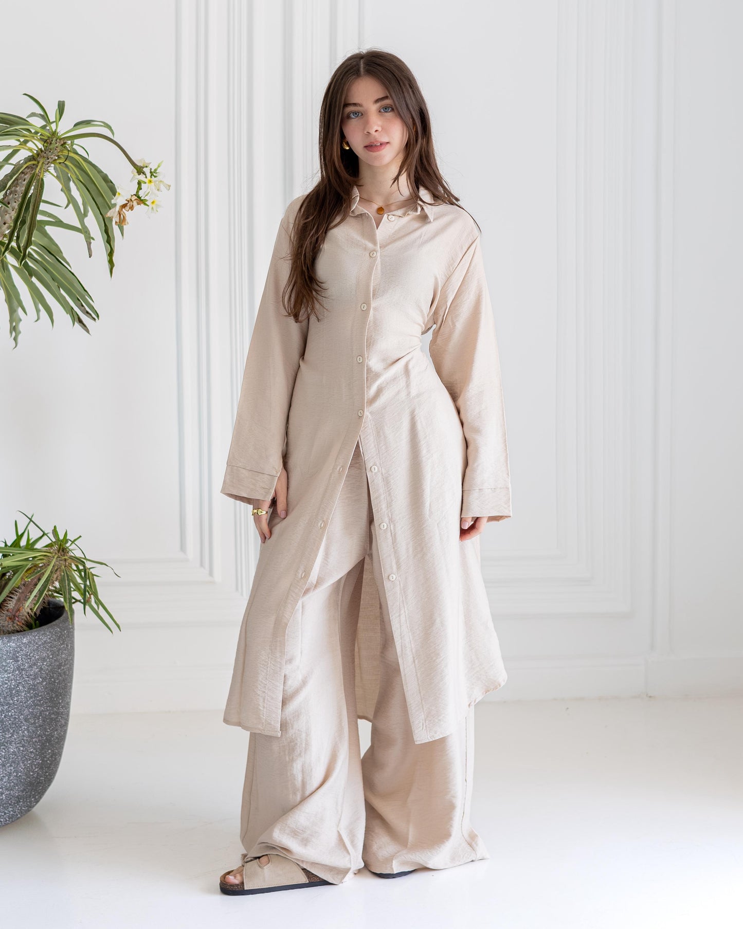 The Leiné Set in beige