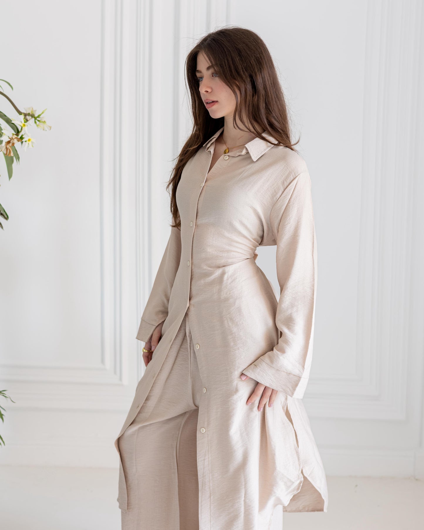 The Leiné Set in beige